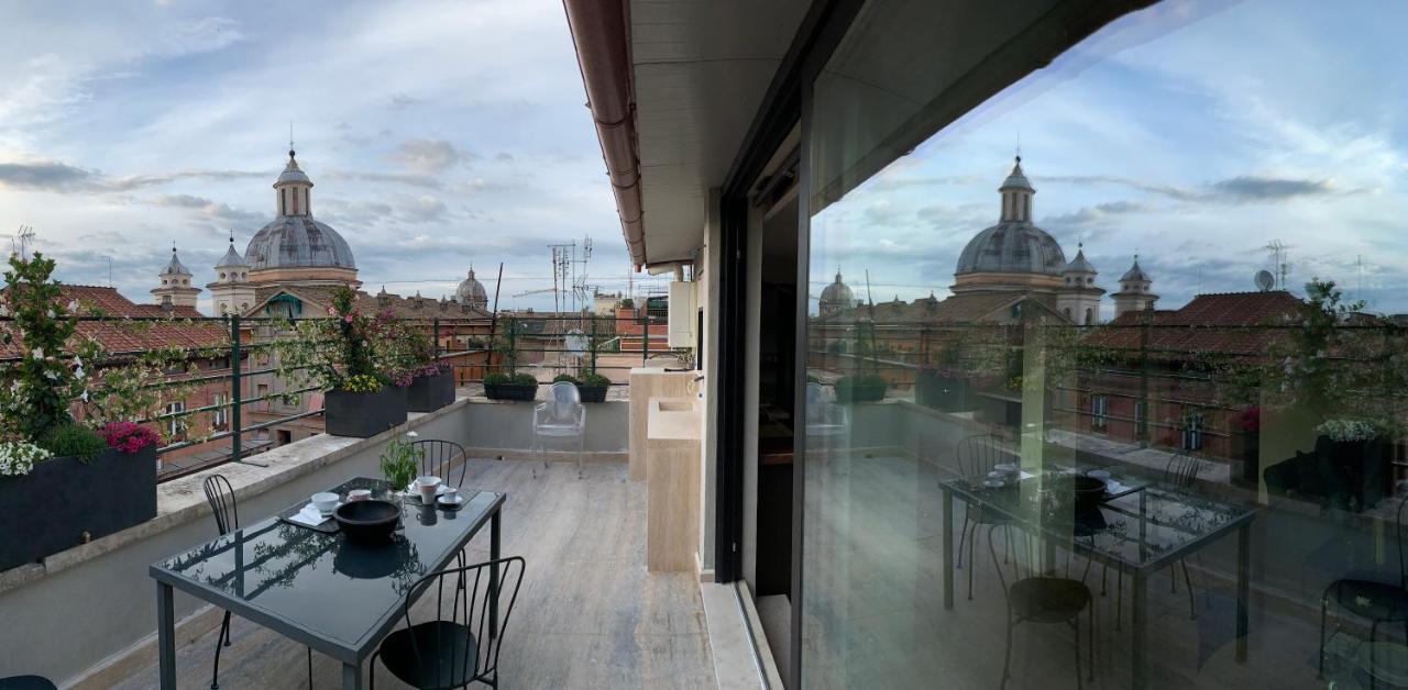 Una Favolosa Terrazza Nel Centro Di Roma Bagian luar foto